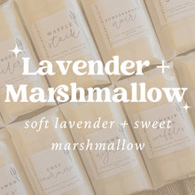 Load image into Gallery viewer, Lavender Marshmallow Scented Snap Bar
