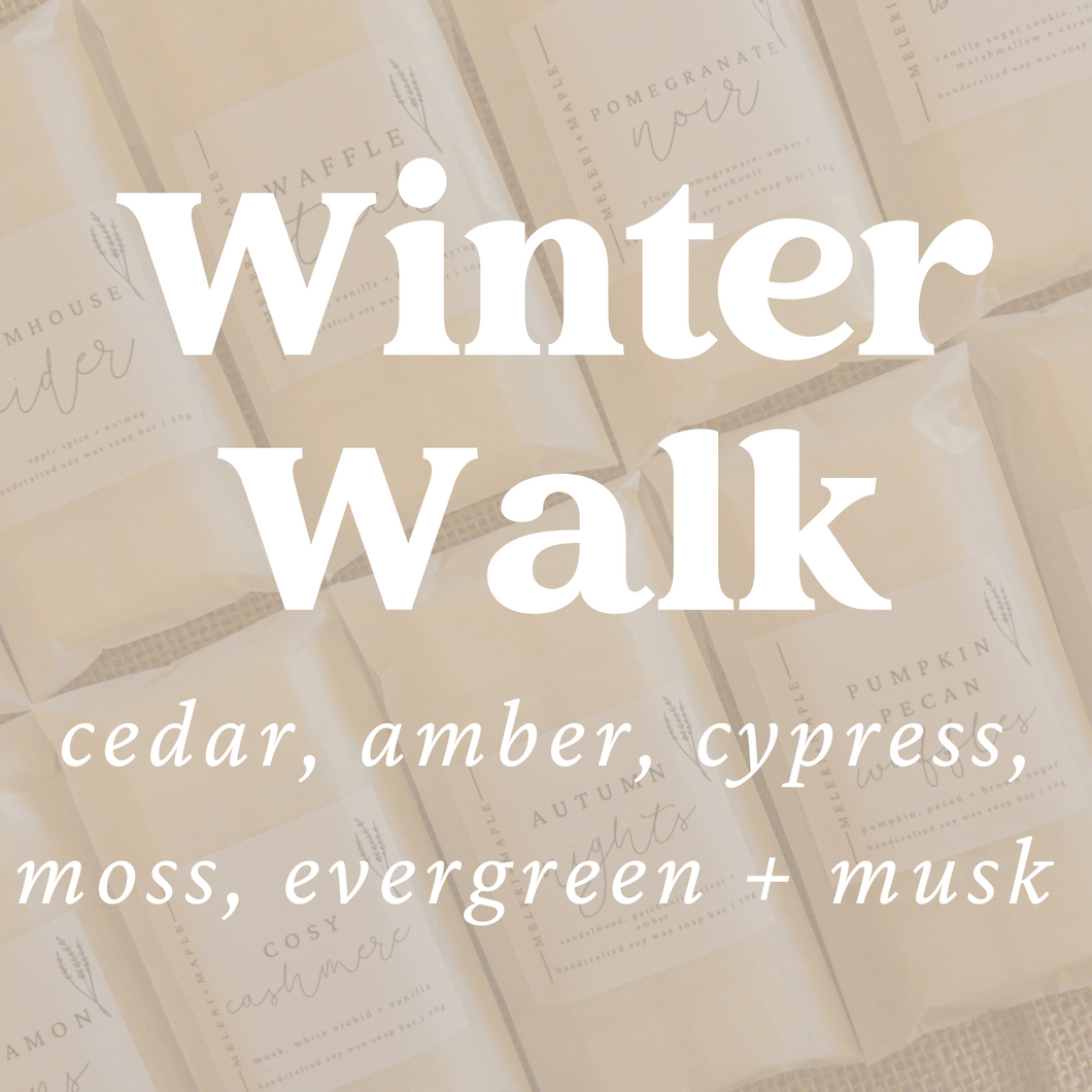 Winter Walk Scented Snap Bar