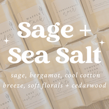 Load image into Gallery viewer, Sage + Sea Salt Scented Snap Bar
