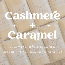 Load image into Gallery viewer, Cashmere + Caramel Scented Snap Bar
