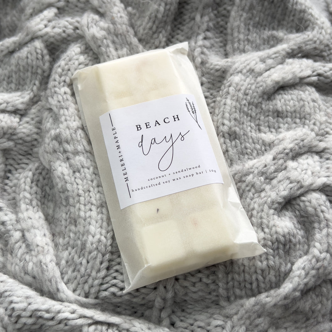 Beach Days Scented Snap Bar