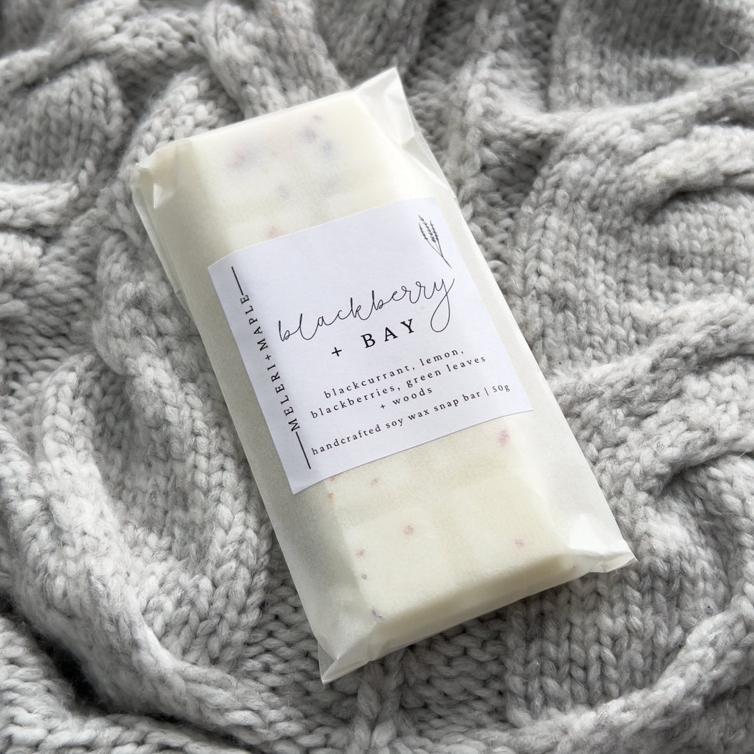 Blackberry + Bay Scented Snap Bar