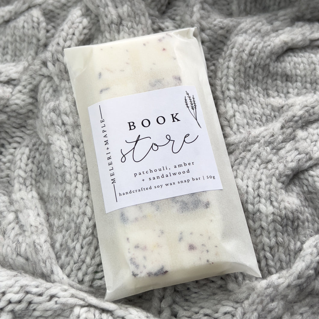 Bookstore Scented Snap Bar