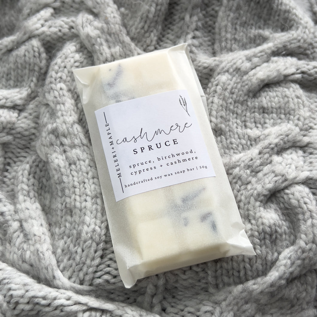 Cashmere Spruce Scented Snap Bar