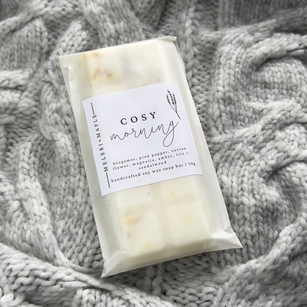 Cosy Morning Scented Snap Bar