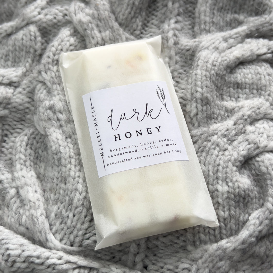 Dark Honey Scented Snap Bar