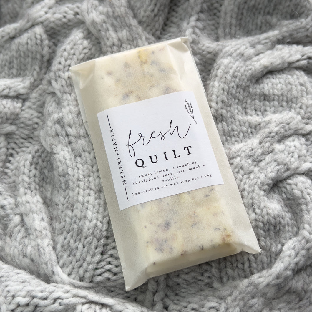 Fresh Quilt Scented Snap Bar