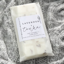 Load image into Gallery viewer, Lavender + Tonka Scented Snap Bar
