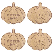 Load image into Gallery viewer, Pumpkin Spice Coaster Set
