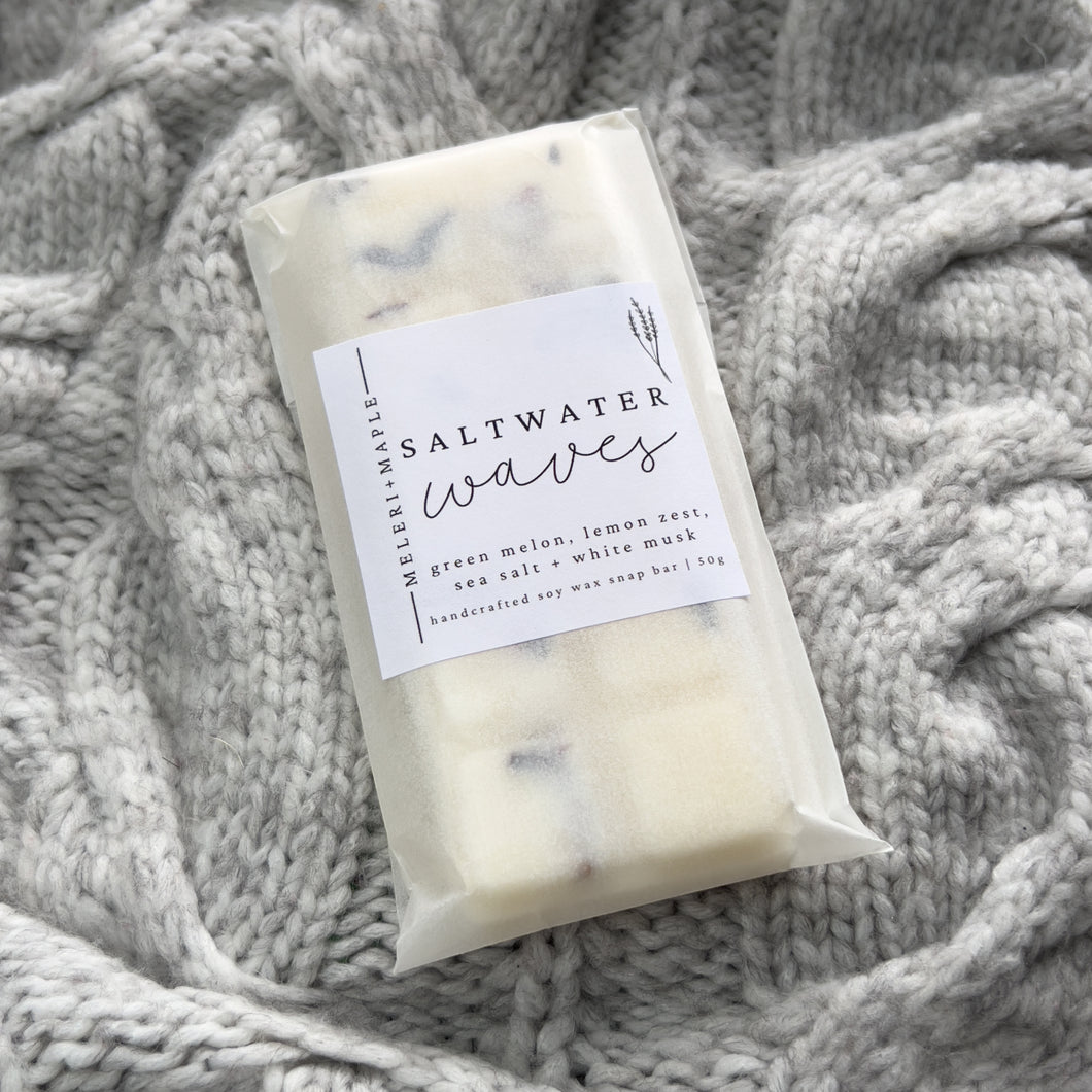 Saltwater Waves Scented Snap Bar