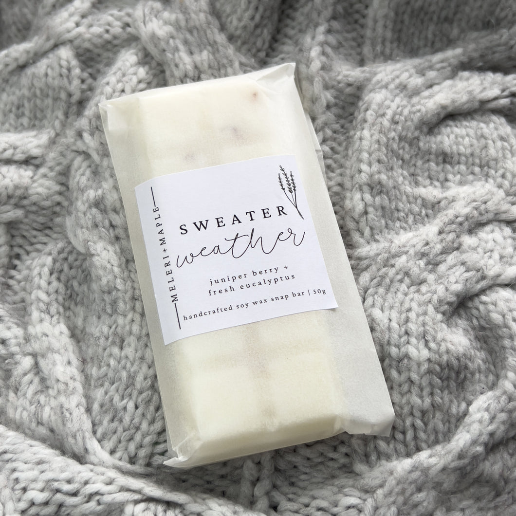 Sweater Weather Scented Snap Bar