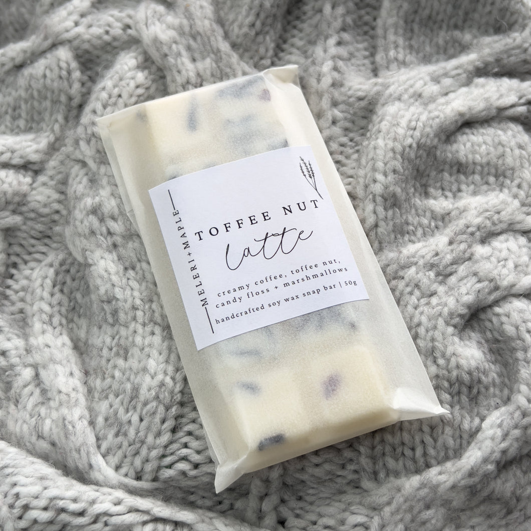 Toffee Nut Latte Scented Snap Bar