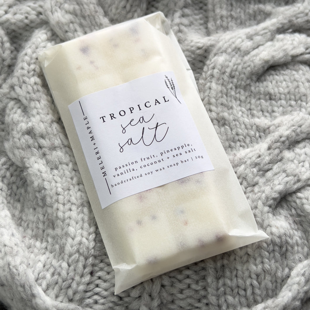 Tropical Sea Salt Scented Snap Bar